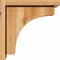 Ekena Millwork Huntington Rough Sawn Corbel w/Backplate, Western Red Cedar, 8"W x 12"D x 12"H COR08X12X12HUN01RWR - alternate 3